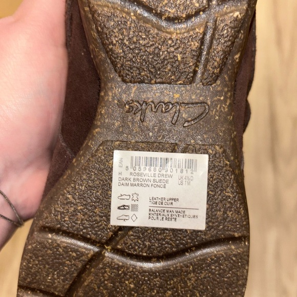 (W7)Clark’s Slip-On Roseville Drew Collection - Picture 7 of 9